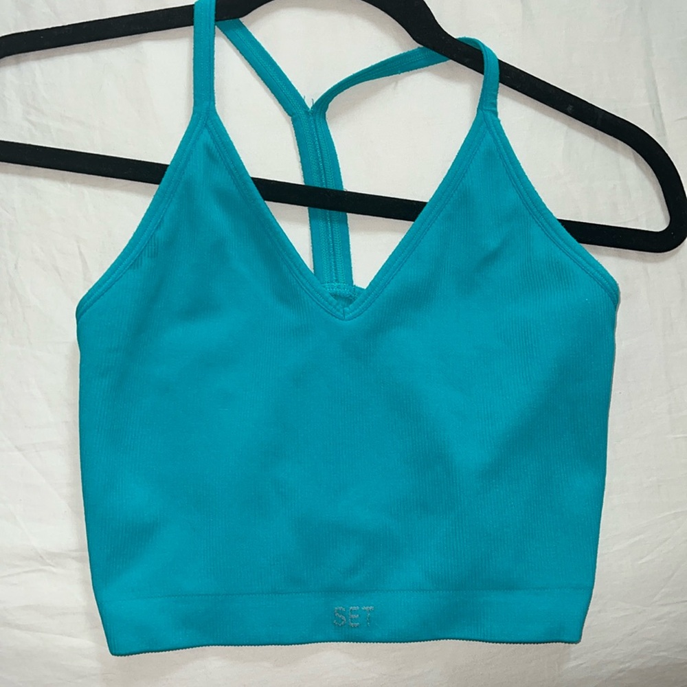 SETactive sculptflex workout top - Teal